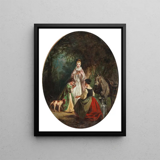 Eugne Gab - Refreshment In The Forest.webp