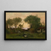 Atmosfera della sera - Eugène Galien-Laloue — quadro incorniciato alla parete