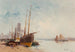 Bateaux au port - Eugène Galien-Laloue — vista dell’opera