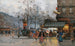 Boulevard animato Parigi - Eugène Galien-Laloue — vista dell’opera