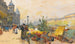 Il Mercato dei Fiori La Città - Eugène Galien-Laloue — vista dell’opera