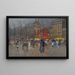 Le Moulin Rouge, Parigi - Eugène Galien-Laloue — quadro incorniciato alla parete