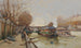 Le Quai de la Seine - Eugène Galien-Laloue — vista dell’opera