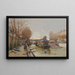 Le Quai de la Seine - Eugène Galien-Laloue — quadro incorniciato alla parete