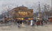 Il Teatro del Châtelet, Parigi - Eugène Galien-Laloue — vista dell’opera