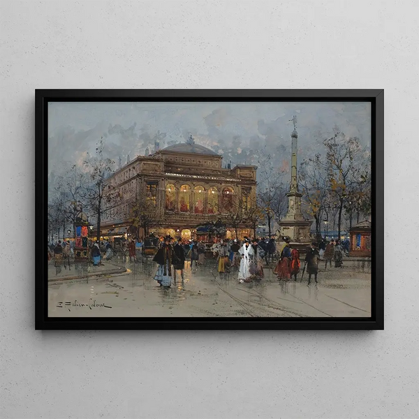 Eugne GalienLaloue - Le Thtre du Chtelet Paris (Case Conflict).webp