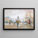 Place Clichy - Eugène Galien-Laloue — quadro incorniciato alla parete