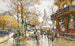 Place de la République - Eugène Galien-Laloue — vista dell’opera