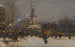 Place de la République (Conflit de Cas) - Eugène Galien-Laloue — vista dell’opera