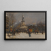 Place de la République (Conflit de Cas) - Eugène Galien-Laloue — quadro incorniciato alla parete