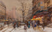 Porte Saint-Denis - Eugène Galien-Laloue — vista dell’opera