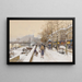 Quai des Célestins - Eugène Galien-Laloue — quadro incorniciato alla parete