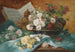 Nature morte con rose in una ciotola - Eugène Henri Cauchois — vista dell’opera