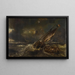 Dopo la tempesta - Eugène Isabey — quadro incorniciato alla parete