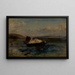 Petit bateau - Eugène Isabey — quadro incorniciato alla parete