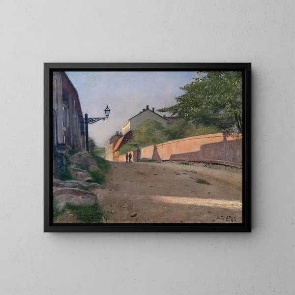 Dbelnsgatan - Eugène Jansson — quadro incorniciato alla parete