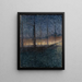 Serata a Kornhamnstorg Stoccolma - Eugène Jansson — quadro incorniciato alla parete