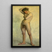 Nu masculin - Eugène Jansson — quadro incorniciato alla parete