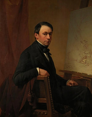 Eugne Joseph Verboeckhoven - Self Portrait.webp