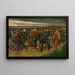 Ultima visione - Eugène Laermans — quadro incorniciato alla parete