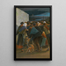 Vers le port - Eugène Laermans — quadro incorniciato alla parete
