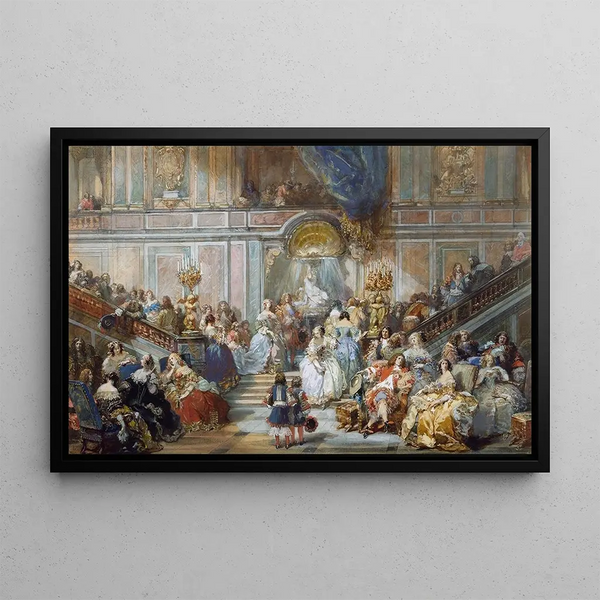 Eugne Lami - The Marble Staircase.webp
