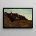 Vista di Montmartre - Eugène Lavieille — quadro incorniciato alla parete