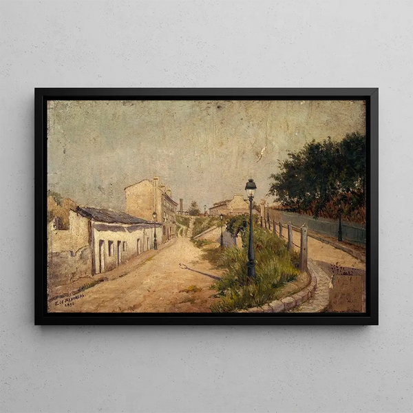 Eugne de Mnorval - La rue du PotauLait.webp