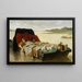 I figli di Clovis II - Évariste Vital Luminais — quadro incorniciato alla parete