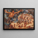 Borée e le foglie cadute - Evelyn De Morgan — quadro incorniciato alla parete