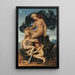 Le Sommeil et la Mort, enfants de la Nuit - Evelyn De Morgan — quadro incorniciato alla parete