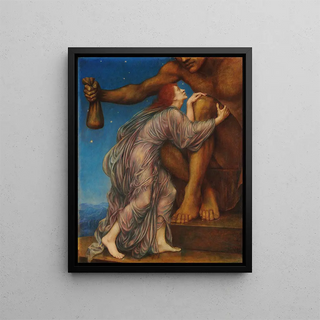 Evelyn De Morgan - The worship of Mammon.webp