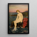 La petite sirène - Evelyn De Morgan — quadro incorniciato alla parete