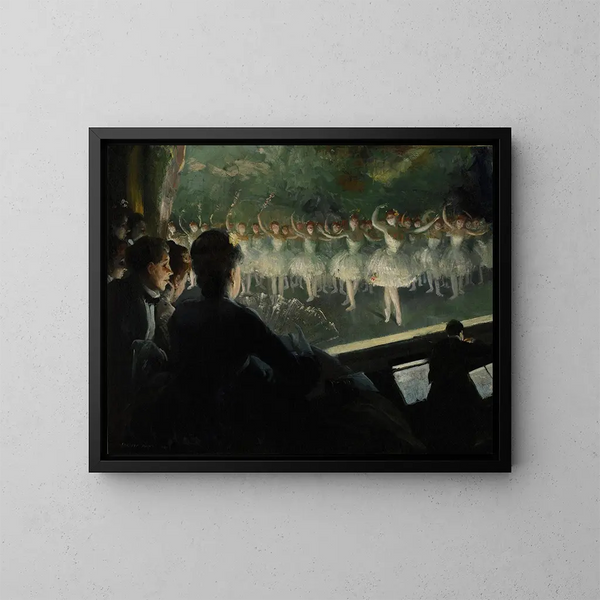 Le Ballet blanc - Everett Shinn — quadro incorniciato alla parete