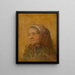 Anne vecchia donna - Evert Larock — quadro incorniciato alla parete