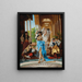 La danseuse du harem - F. Santos — quadro incorniciato alla parete