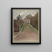 Rue Yvart dalla rue d’Alleray alla rue de la Quintinie, Vaugirard - F. Sguin — quadro incorniciato alla parete