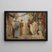 Il Mercato degli schiavi - Fabio Fabbi — quadro incorniciato alla parete