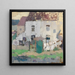 Facciate bianche e giardino a Bosvoorde - Rik Wouters — quadro incorniciato alla parete