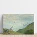 Riproduzione del dipinto Falesie a Pourville - Claude Monet