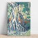Riproduzione del dipinto Cascate di Kirifuri sul Monte Kurokami, Provincia di Shimotsuke - Katsushika Hokusai