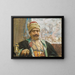 La mosquée Yeni au-delà - Fausto Zonaro — quadro incorniciato alla parete