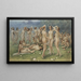 Allégorie della primavera - Fausto Zonaro — quadro incorniciato alla parete