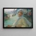 Divertimento a Göksu - Fausto Zonaro — quadro incorniciato alla parete