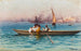 Divertimento sul caïque - Fausto Zonaro — vista dell’opera