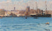 Bateaux dans un port - Fausto Zonaro — vista dell’opera