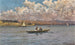 Constantinople dal Bosforo - Fausto Zonaro — vista dell’opera