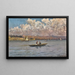 Constantinople dal Bosforo - Fausto Zonaro — quadro incorniciato alla parete