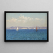 Riviera francese - Fausto Zonaro — quadro incorniciato alla parete