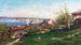 Istanbul sulle pendici di Scutari - Fausto Zonaro — vista dell’opera